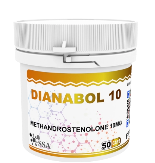 Dianabol 10 (SSA) Methandrostenolone 10mg each - 50 Caps