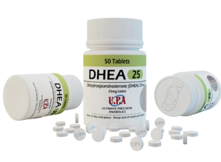 DHEA 25 (UPA) Dehydroepiandrosterone (DHEA) 25mg each - 50 Tabs (UPA)
