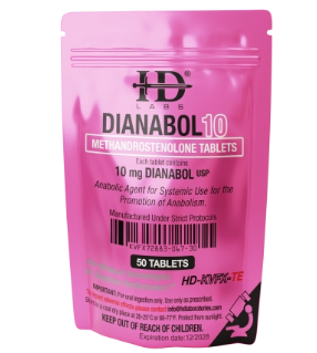 Dianabol 10 (HD) Methandrostenolone 10mg each - 50 Tabs