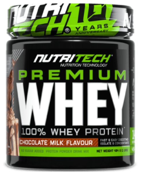 NUTRITECH Premium Whey Protein – 454g