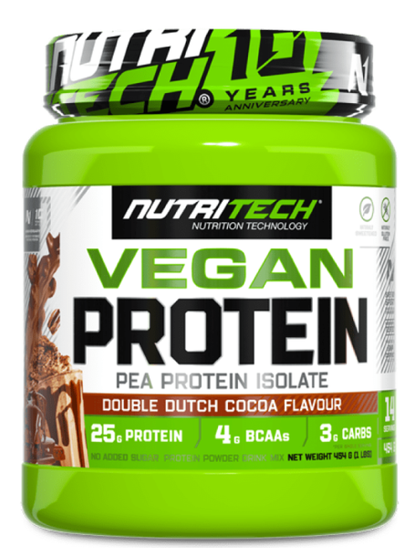 NUTRITECH 100% VEGAN PROTEIN 454G