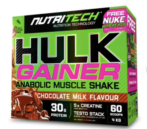 NUTRITECH Hulk Gainer – 4kg Box