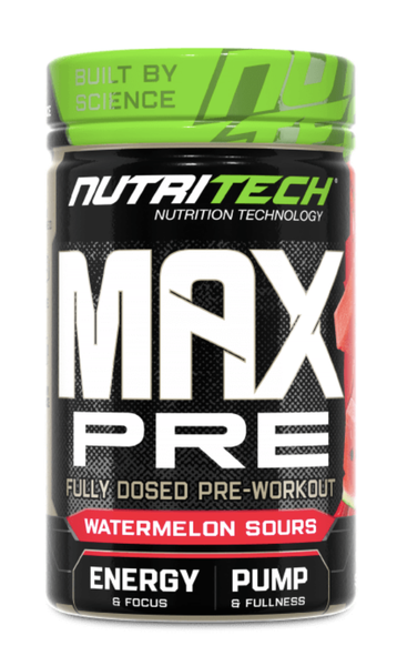NUTRITECH MAX PRE WORKOUT 450g – 30 Servings