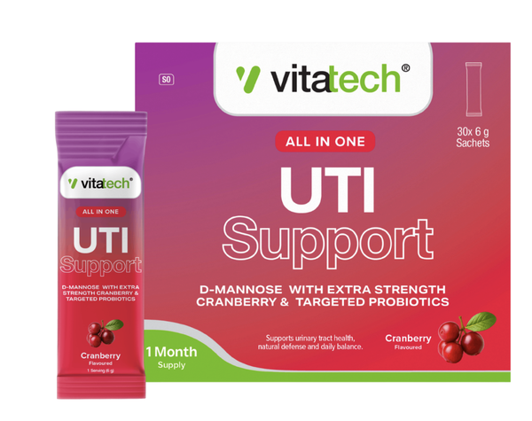 Vitatech UTI Support Pack – 30 Sachets (Cranberry)