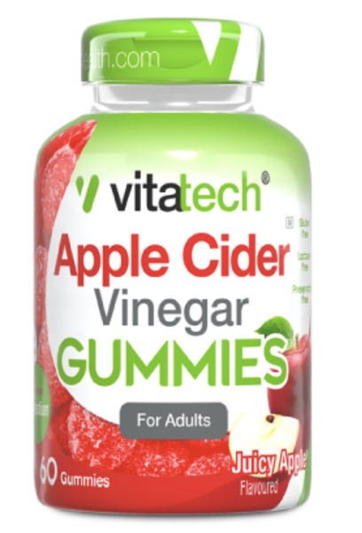 Apple Cider Vinegar Gummies – 60 Gummies