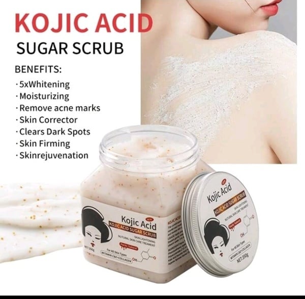 Kojic Face and body scrub