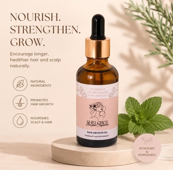 Rosemary and peppermint Hair growth oil 50ml