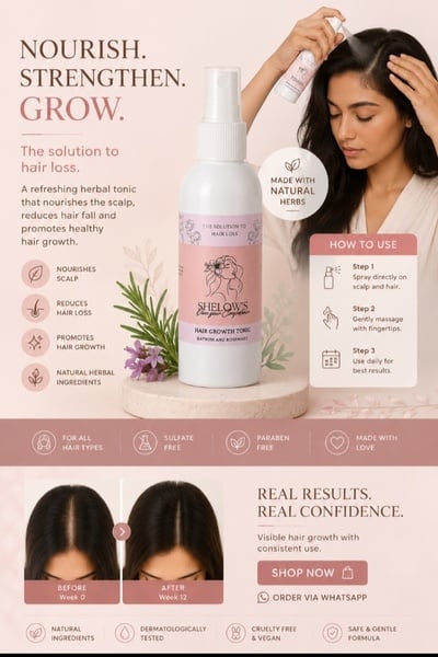 Bayrum & Rosemary hair growth tonic 100ml