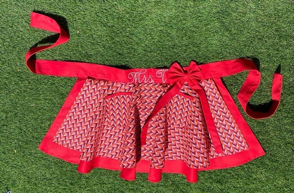Personalized Classic Luxury Aprons - Waist Apron