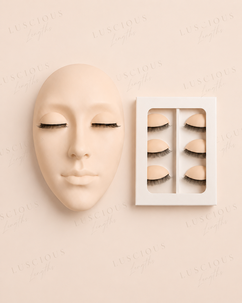 Lash Mannequin Training Head