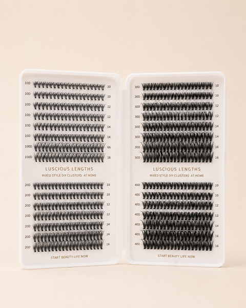 DIY Cluster Lash Book