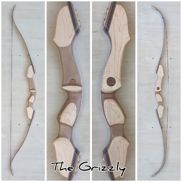 Left-handed Grizzly take-down recurve bow