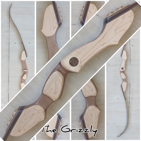 Left-handed Grizzly take-down recurve bow