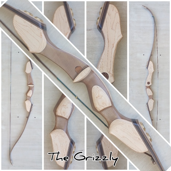 Left-handed Grizzly take-down recurve bow