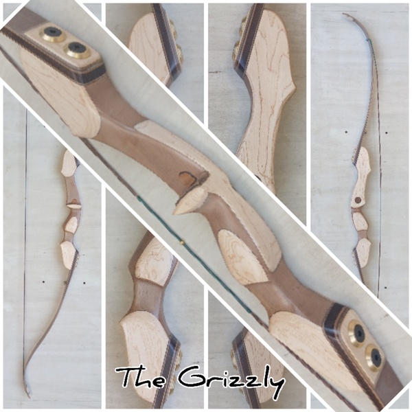 Left-handed Grizzly take-down recurve bow