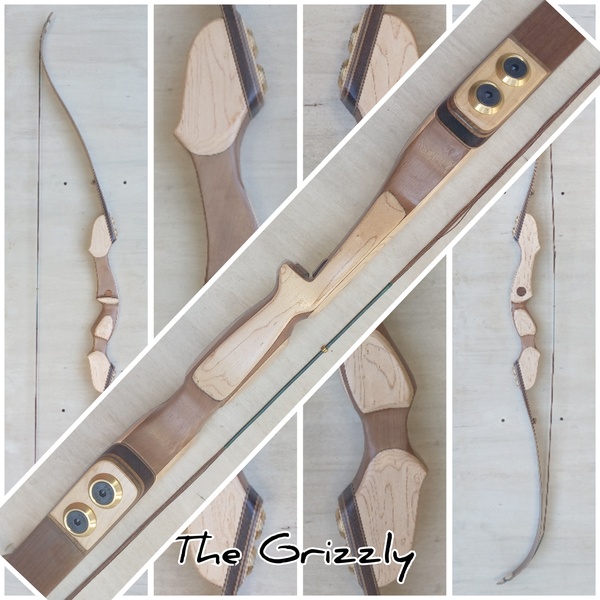 Left-handed Grizzly take-down recurve bow