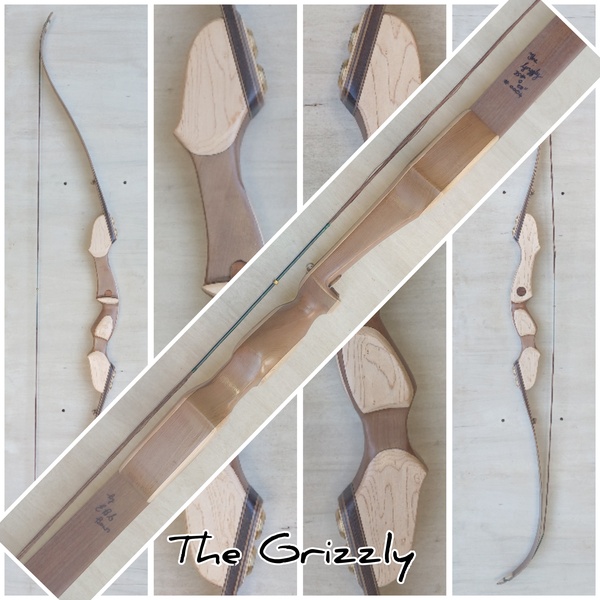 Left-handed Grizzly take-down recurve bow