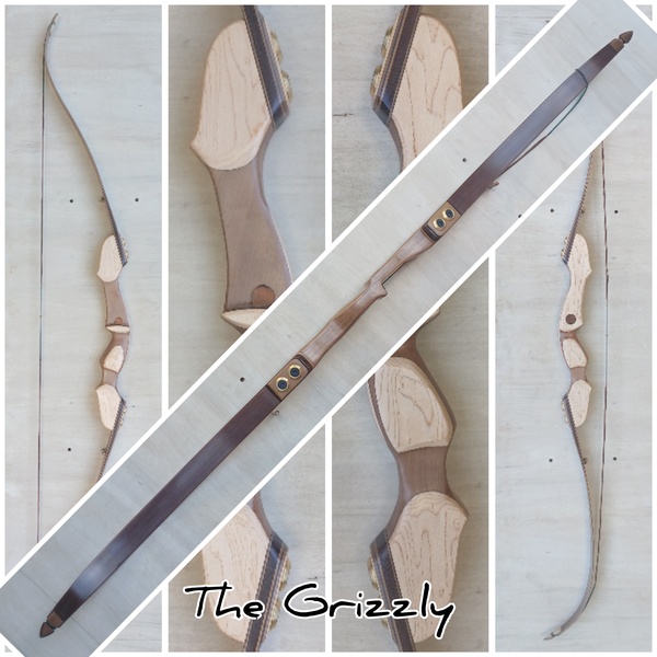 Left-handed Grizzly take-down recurve bow