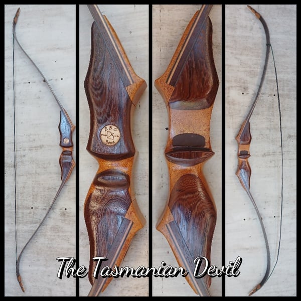 Duel Poundage Tasmanian Devil take-down recurve bow