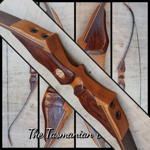 Duel Poundage Tasmanian Devil take-down recurve bow