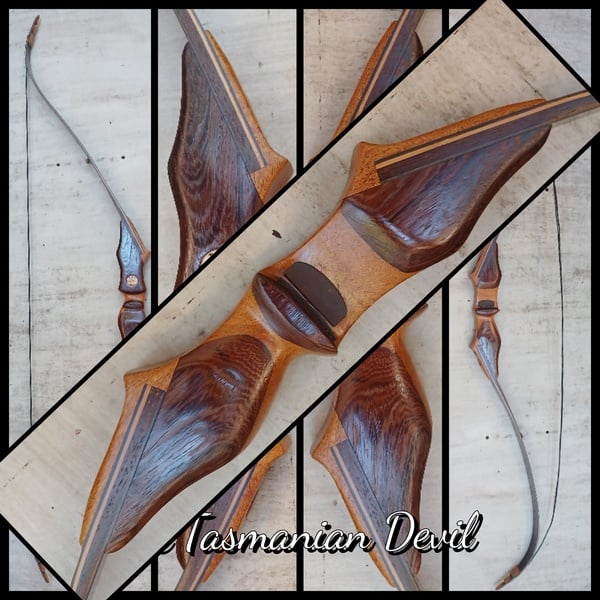 Duel Poundage Tasmanian Devil take-down recurve bow