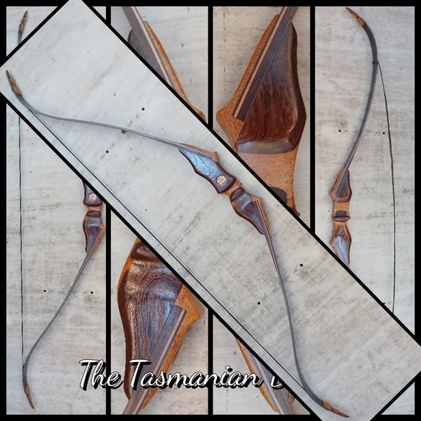 Duel Poundage Tasmanian Devil take-down recurve bow