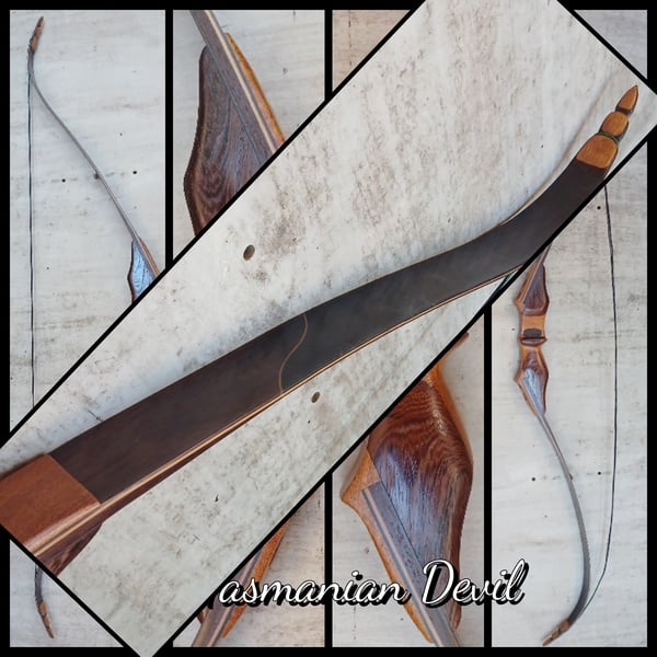 Duel Poundage Tasmanian Devil take-down recurve bow