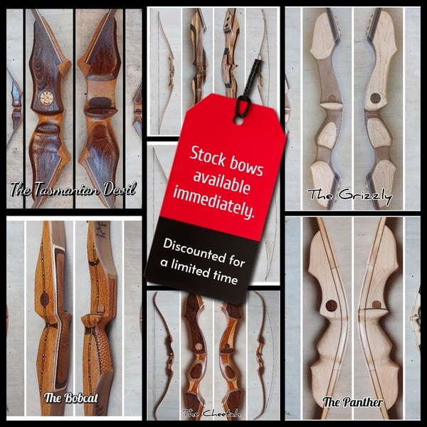 Stock bows. (Available immediately) picture