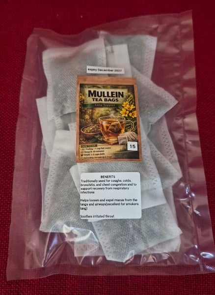 Mullein Teabags 15 picture