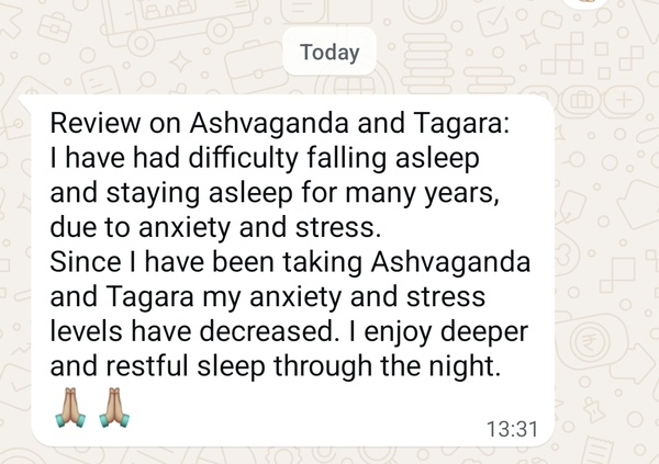 Restful Sleep Combo - Tagara + Ashwagandha