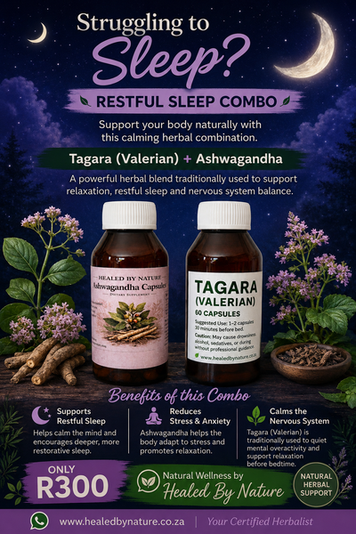 Restful Sleep Combo - Tagara + Ashwagandha